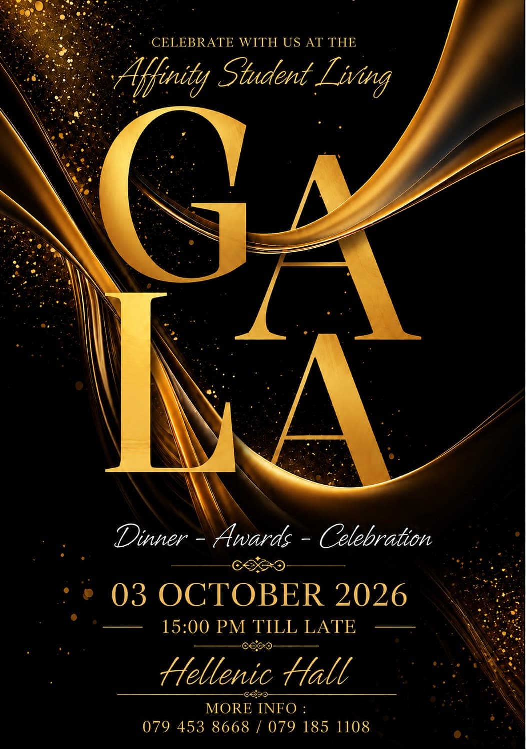 Affinity Student Living Gala Awards Ceremony